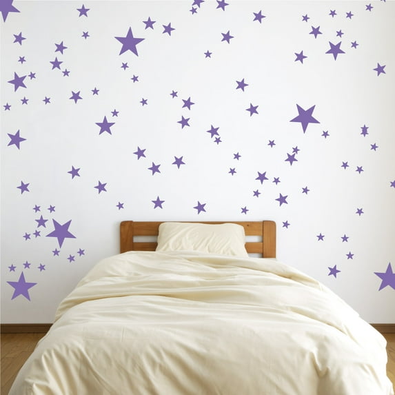 Star Galaxy Wall Decal Stickers Set