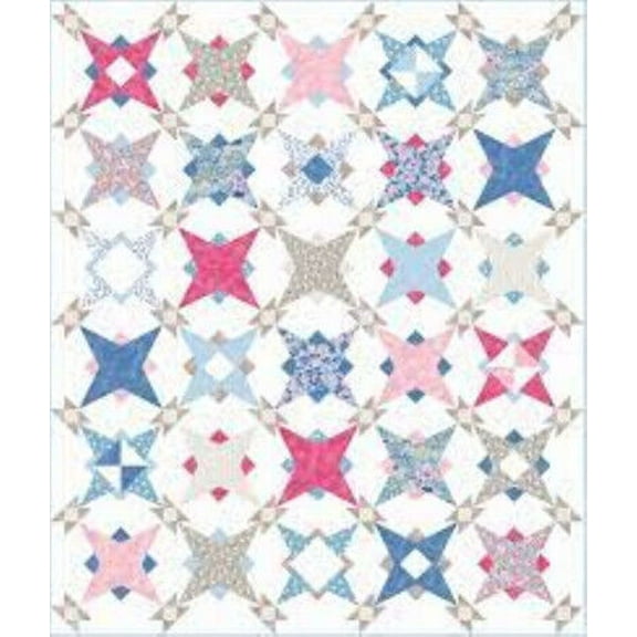 Star Gazing Pattern 3 sizes By Janna Thomas