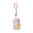 thumbnail image 1 of Star Glamour ID Badge Holders Slide Card Case For Bus Passes Key Card 3-inch Photo Card Protector With Lanyard, 1 of 6