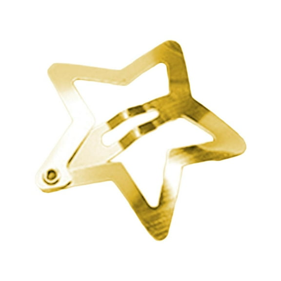Star Hair Clip Hair Pin Cute Girl Metal Five Pointed Versatile bb Clip M9