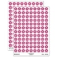 thumbnail image 1 of Star Happy Face Emoticon 200+ Round Stickers - Light Pink - Gloss Finish - 0.50" Size, 1 of 3