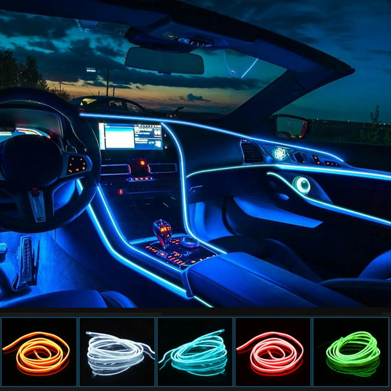 Star Home Car Ambient Light Decorative Eye catching DIY Car Interior LED Wiring Neon Light Strip for Bike
