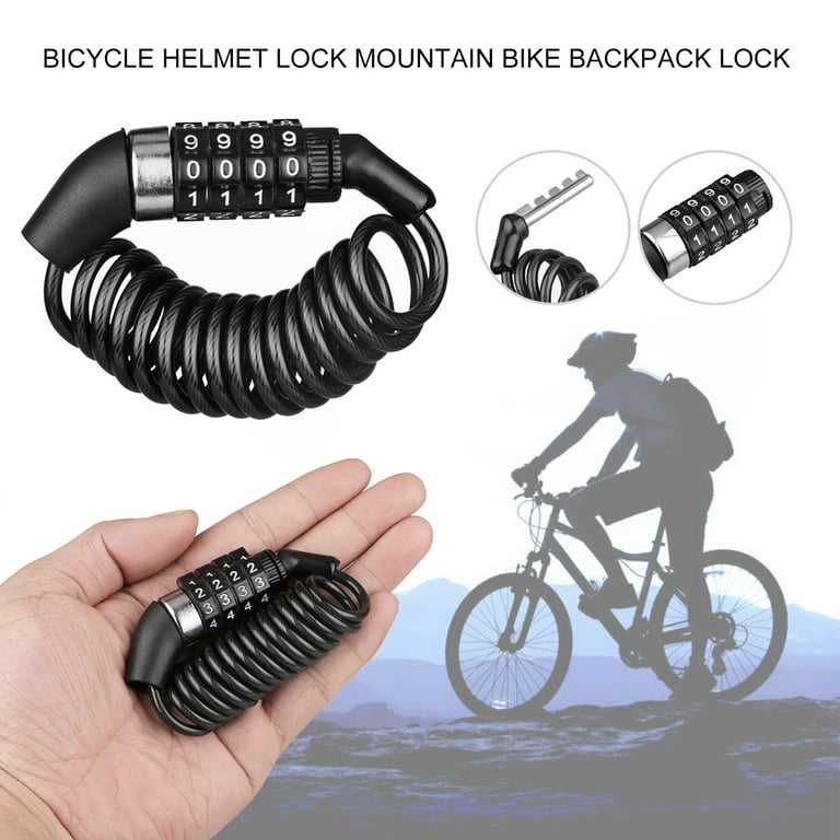 Star Home Password Bicycle Locks Rust proof Corrosion Resistant Anti saw Combination 4 Number Code Bike Lock for Road Bike