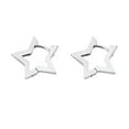 thumbnail image 1 of Star Hoop Earrings, Shining Star Dangle Earrings, Y2K Star Earrings, Cute Star Hoop Earrings for Women, Star Stud Earrings, Jewelry Gifts for Women Birthday N8Q6, 1 of 1