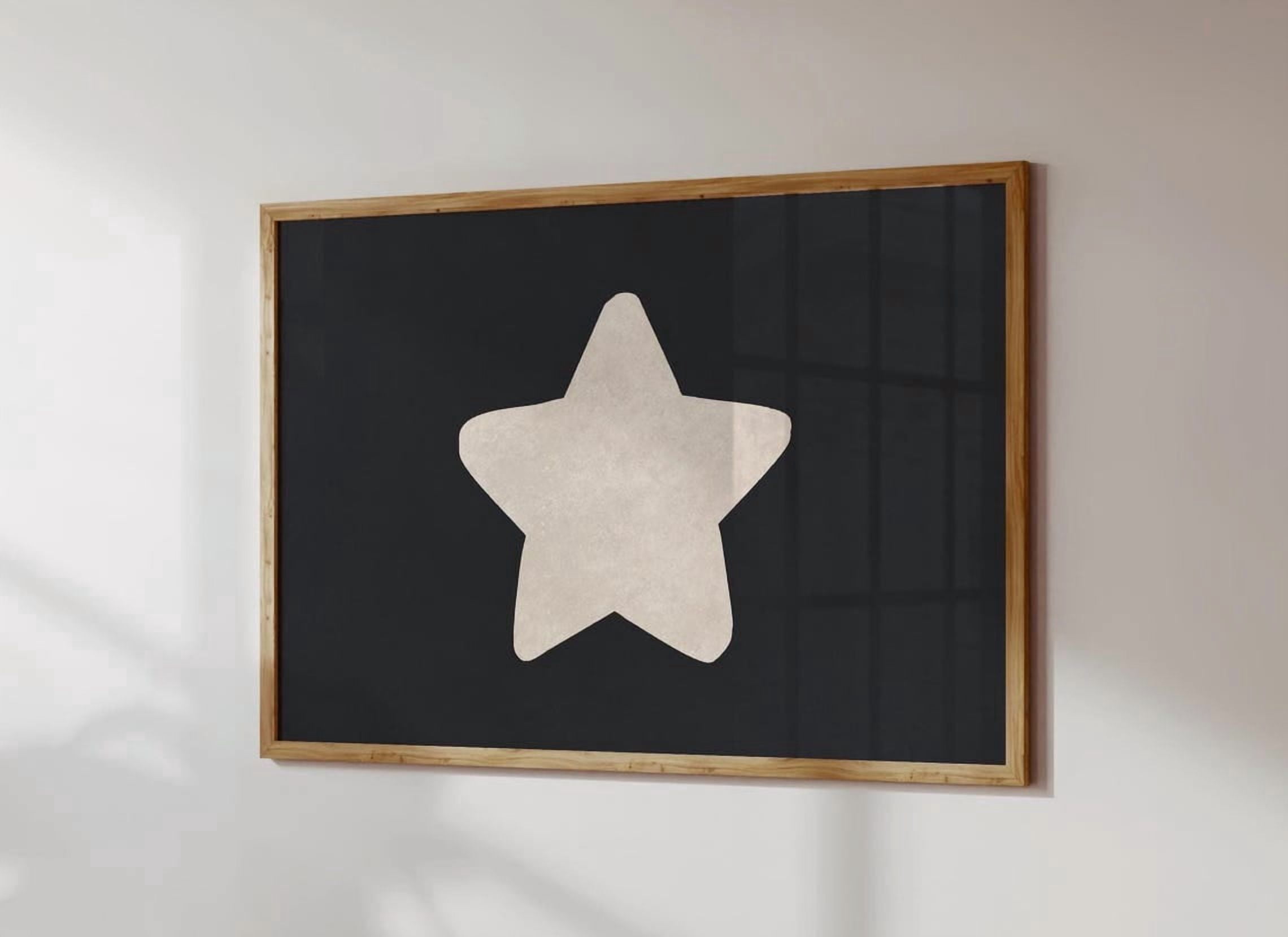 Star Horizontal Vintage Pattern Poster , Poster Print Only - Walmart.com