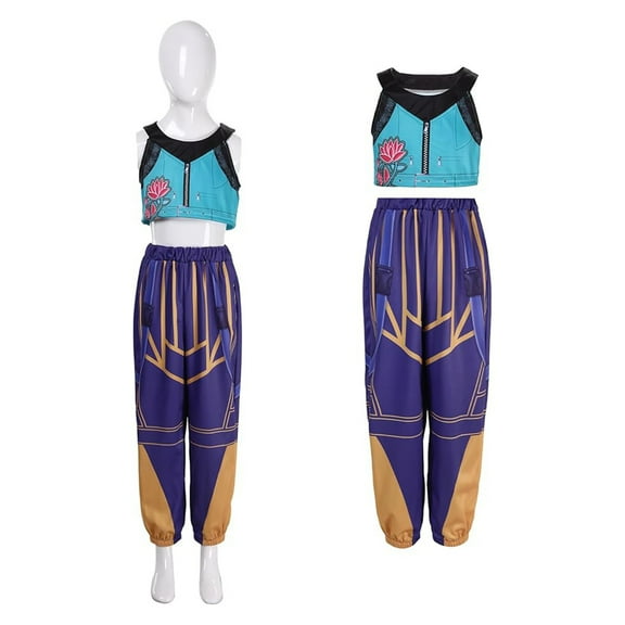 Star Idol Outfit - Role Play Princess Singger Cosplay Set for Teens Adults, Birthday Party Pop Performance Outfits Halloween Anime Cosplay Costume for Movie Fans