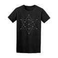 thumbnail image 1 of Star Illustration Geometry T-Shirt Men -Image by Shutterstock, Male 3X-Large, 1 of 2