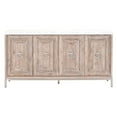 thumbnail image 1 of Star International Furniture Traditions Azure Wood & Carrera Sideboard in Gray, 1 of 10