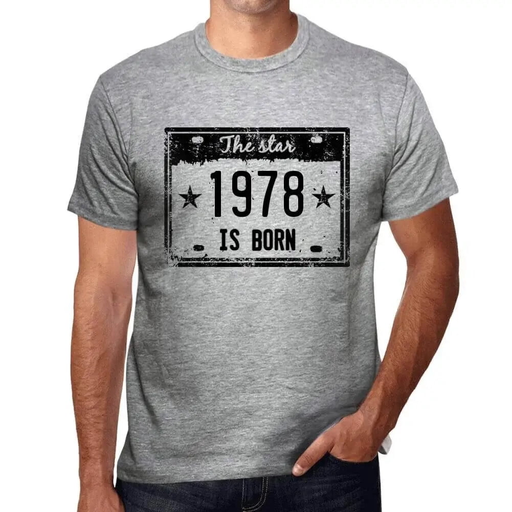 Star Is Born 1978 46th Birthday Graphic T-Shirt - Walmart.com