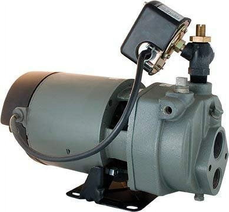 Flint & Walling Convertible Deep Well Jet Pump JHU10 - 1 HP Cast Iron - Made in USA