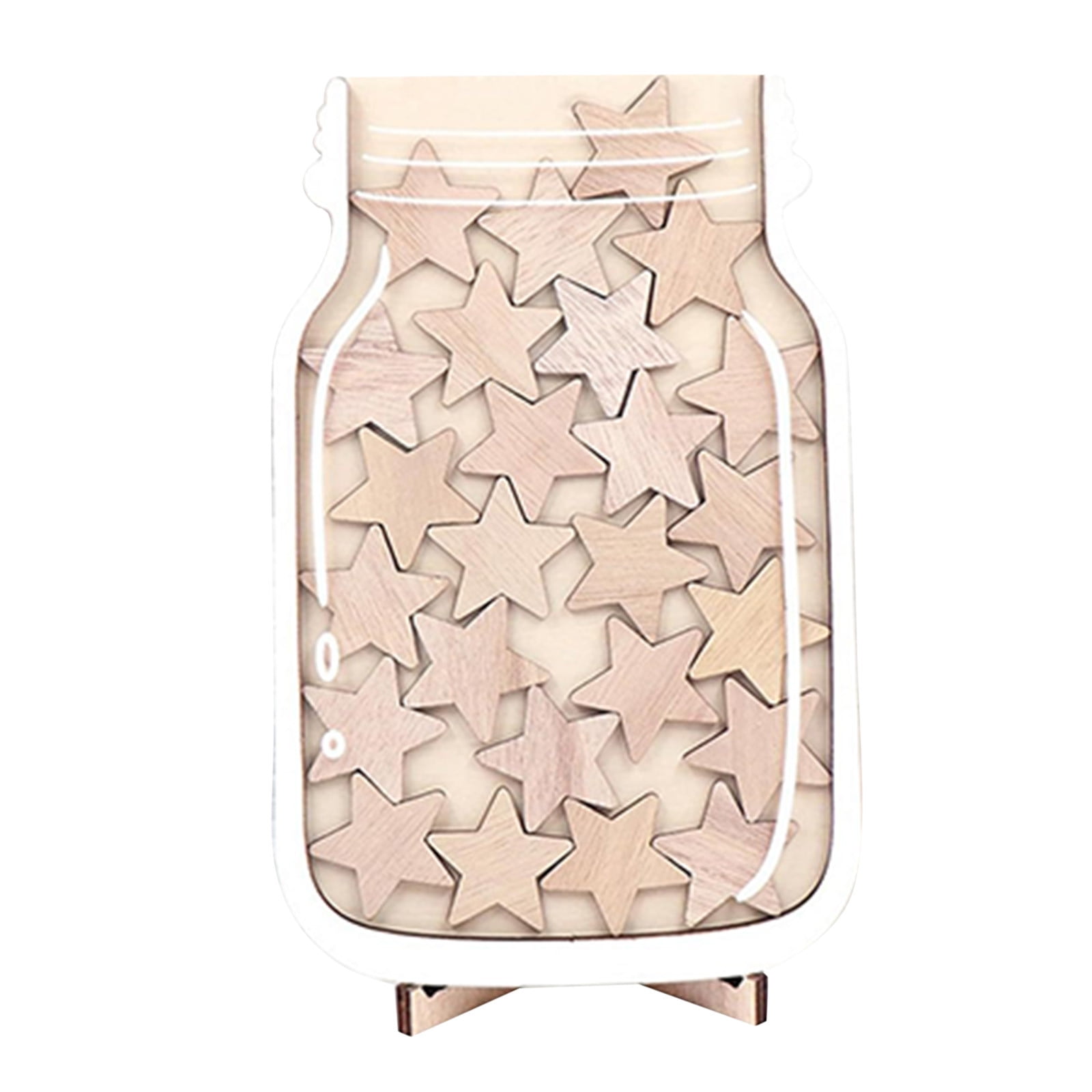 Reward System DIVINA VITAE Star Jar With Wooden Holder - 25 Stars For ...