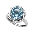 thumbnail image 1 of Star K � Large Oval 12x10mm Genuine Sky Blue Topaz Love Knot Big Stone Ring, 1 of 9