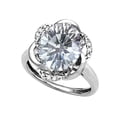 thumbnail image 1 of Star K � Large Oval 12x10mm Genuine White Topaz Knot Big Stone Ring, 1 of 9