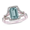 thumbnail image 1 of Star K� Octagon Emerald Cut 8x6 Genuine Sky Blue Topaz Vintage Look Split Shank Ring, 1 of 9
