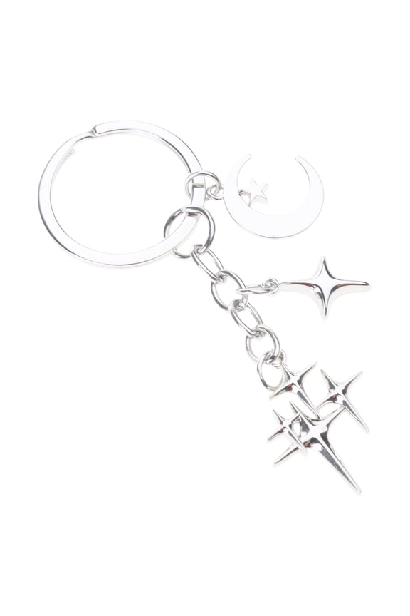 Star Keychain for Women Sweet Cool Trend Fashion Pendant Vintage Aesthetic Accessories Gift