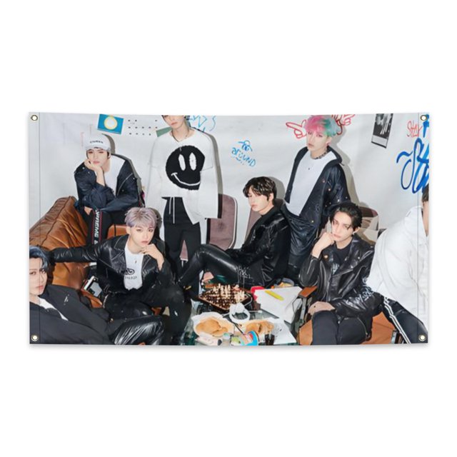 Star Kids 3×4 ft Face Flag Vivid Color and Fade proof Canvas Header