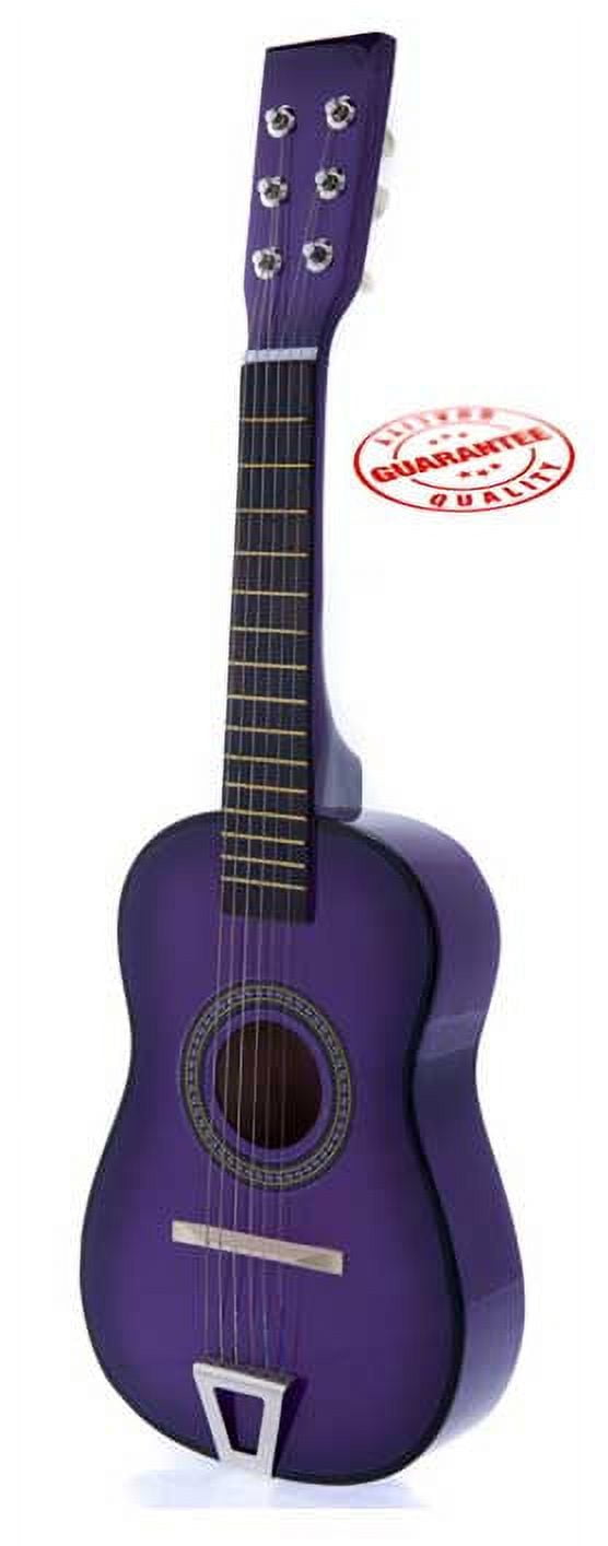 Purple toy guitar clearance