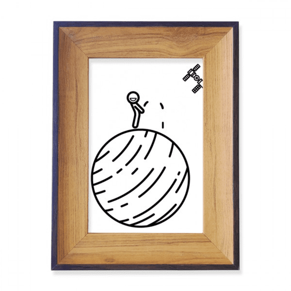 Star Kids Move Satellite Photo Frame Exhibition Display Art Desktop Painting