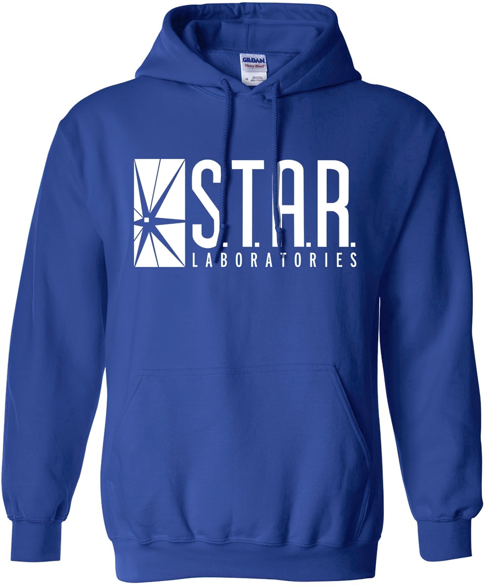 Star Laboratories by New York Fashion Police Star Labs Hooded TV & Movies Hoodie Men's