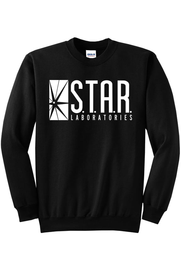 Star Labs Sweatshirt - Star Laboratories Crewneck Black M