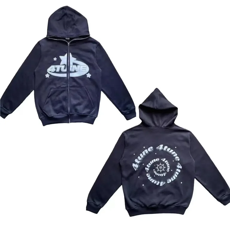 Loose Letter Long Sleeve Hooded Sweatshirt Loose Letter Long Sleeve Hooded Sweatshirt