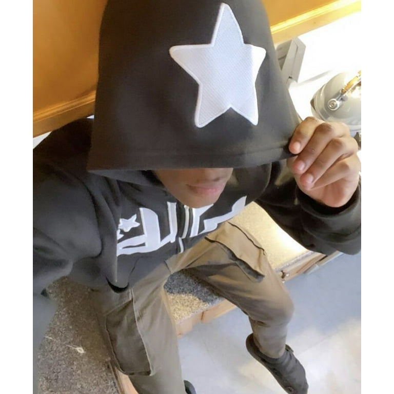 Letter Print With Cap Long Sleeve Hoodies Letter Print With Cap Long Sleeve Hoodies