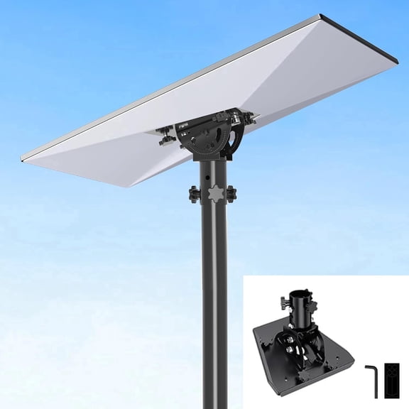 Star Link Gen 3 Pipe Adapter Mount, 160 Adjustable Tilt for Better Signal, Star Link Internet Pole Mounting Kit, Compatible with Starlink Gen 3 / Standard 4 / Standard 4X Dish