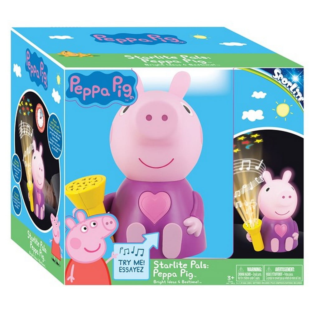 Star Lite Pals - Peppa Pig - Musical Nightlight - Walmart.com