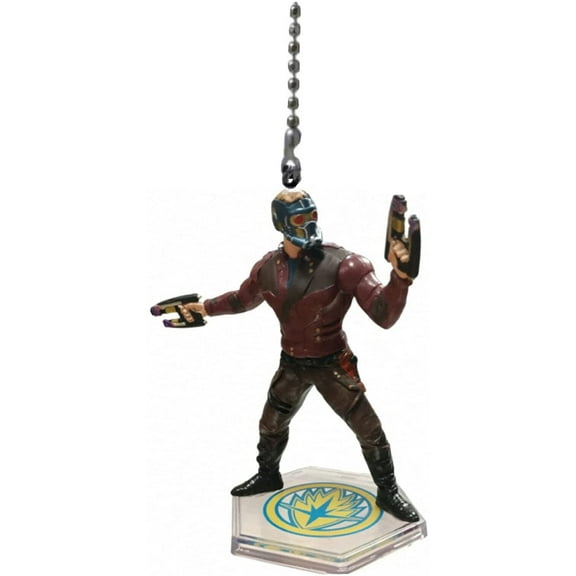 Star Lord Infinity Avengers Fan Lamp Light Pull Chain PVC Figure Figurine