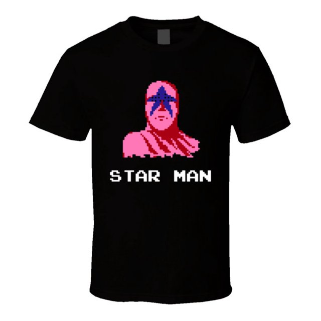 Star Man Pro Wrestling Nes T Shirt