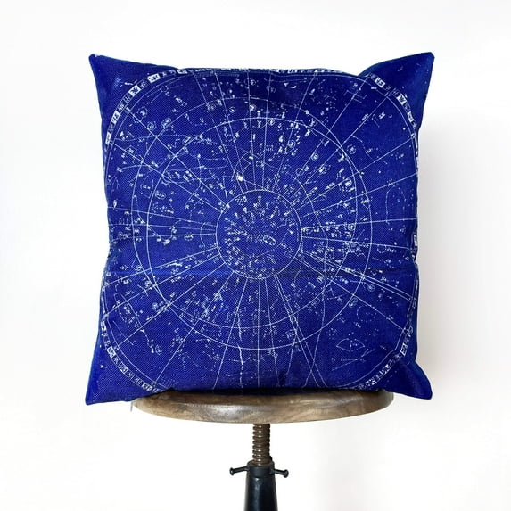 Star Map | Planets Decor | Constellation | Milky Way | Throw Pillow | Map of the Stars | Home Decor | Room Decor | Kids Room Decor