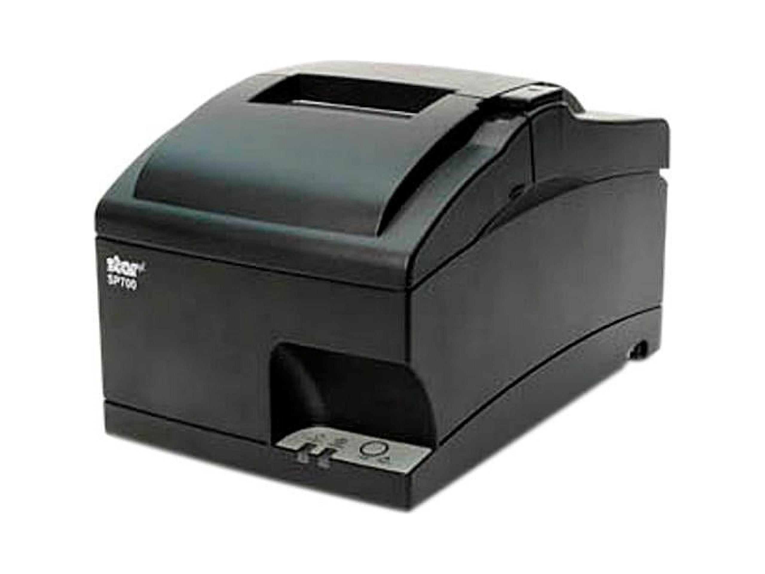 Star Micronics 39330310 SP700 Series Impact Dot Matrix Receipt Printer, Serial, Tear Bar, Gray - SP712MD GRY US