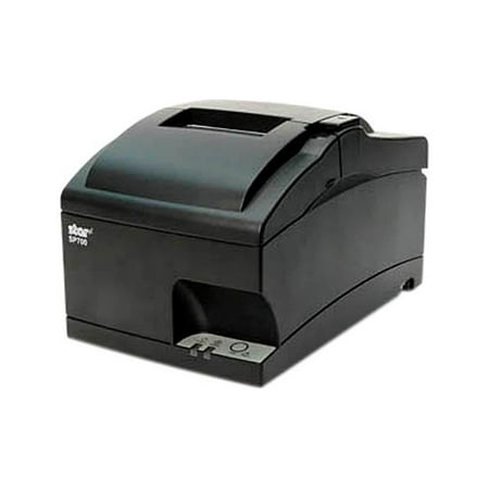 Star Micronics 39330310 SP700 Series Impact Dot Matrix Receipt Printer, Serial, Tear Bar, Gray - SP712MD GRY US
