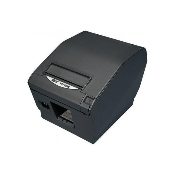 Star Micronics 39442310 TSP700 Series Direct Thermal Receipt Printer, Serial - Gray - TSP743IID-24GRY