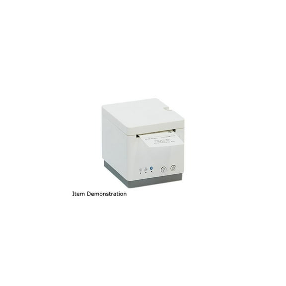Star Micronics 39653010 mC-Print2 Thermal Receipt Printer, 2", Cutter, Ethernet (LAN), USB, Lightning, Bluetooth, CloudPRNT, Peripheral Hub, White - MCP21LB WT US