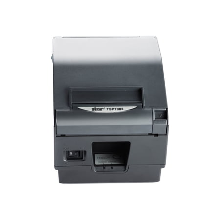 Star Micronics TSP743IICLOUDPRNT-24L GRY Desktop Direct Thermal Printer, Monochrome, Wall Mount, Label Print, Ethernet, USB