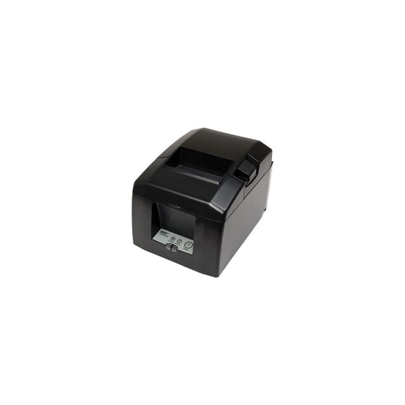 Star Micronics TSP650II Thermal Printer, Serial - Auto Cutter, External Power Supply Included, Gray