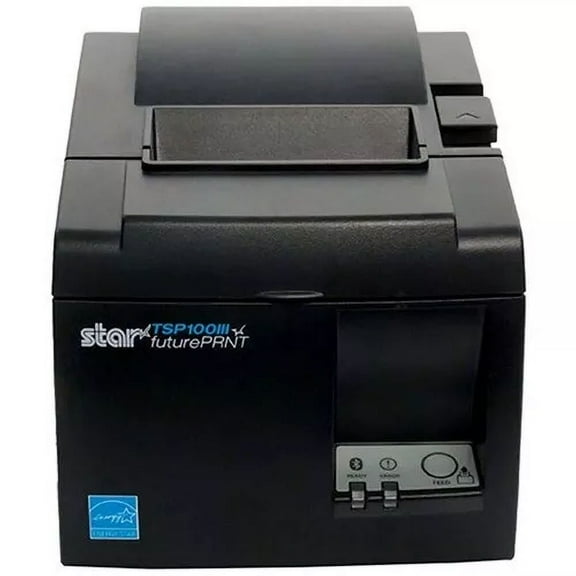 Star Micronics Thermal Printer TSP143IIIBi2 GY US Thermal, Cutter, Bluetooth iOS