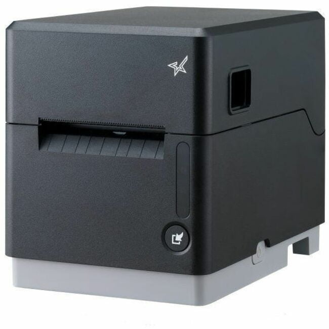 Black Compact Wireless Direct Thermal Label Printer