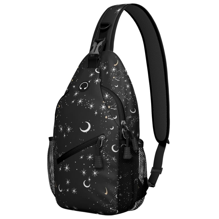 Star Moon Sling Backpack Gothic Celestial Astrology Sun  display picture 1