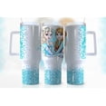 thumbnail image 1 of Star Mug 40Oz Frozen Tumbler Princess, Cartoon Character, Birthday, Girls, - Tumbler With Handle, To-Go Coffee Mug, 1 of 4