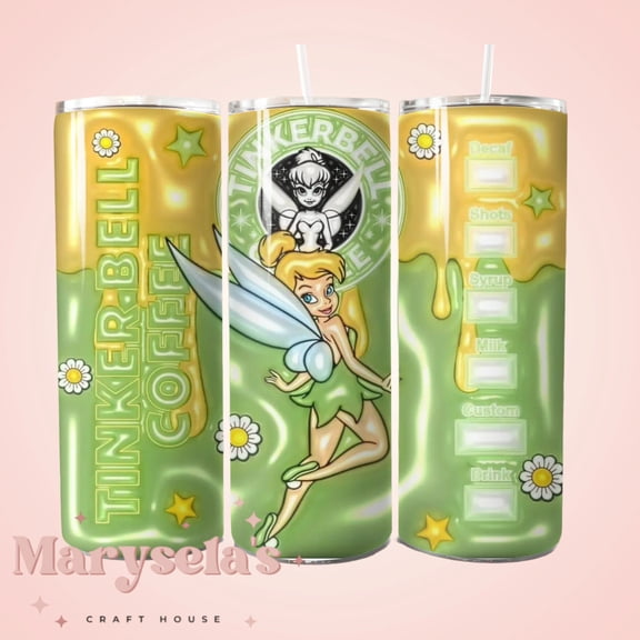 Star Mug Tinkerbell Coffee 20Oz Tumbler, Gifts - To-Go Coffee Mug