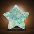 thumbnail image 1 of Star Night Light Auto On/Off Plug-in Wall Light with Light Sensor Warm White LED for Home Party Beautiful Swirling Lines, 1 of 6