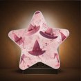 thumbnail image 1 of Star Night Light Auto On/Off Plug-in Wall Light with Light Sensor Warm White LED for Home Party Hats with Delicate Bows, 1 of 6