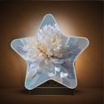 thumbnail image 1 of Star Night Light Auto On/Off Plug-in Wall Light with Light Sensor Warm White LED for Home Party Large Flower in Full Bloom, 1 of 6