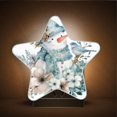 thumbnail image 1 of Star Night Light Auto On/Off Plug-in Wall Light with Light Sensor Warm White LED for Home Party Snowman with Flowers Bird, 1 of 6