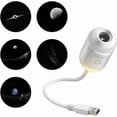 thumbnail image 1 of Star Night Light Projector, 5 Pcs Night Light Discs Included, Usb Flexible Cable Design, Space Star Projector, Plug-In Led Star Projection Lamp for Bedroom Ceiling, 1 of 2