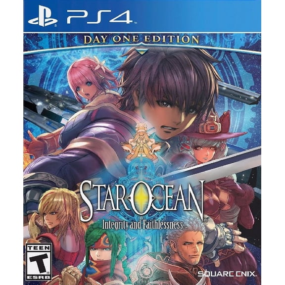 Restored Star Ocean: Integrity & Faithlessness-Day One Ed, PlayStation 4, RPG Video Game, Anime, Adventure, Action, Fighting