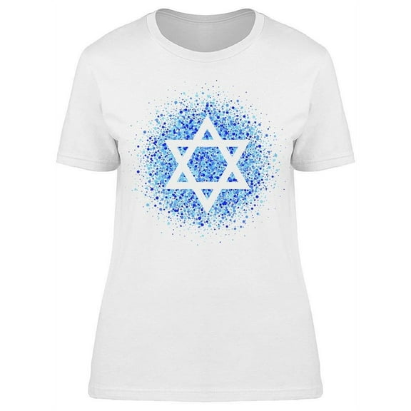 Star Of David Graphic T-Shirt Women -Image by Shutterstock, Female XX-Large