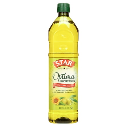 Star Optima Deep Frying Oil, 1 L